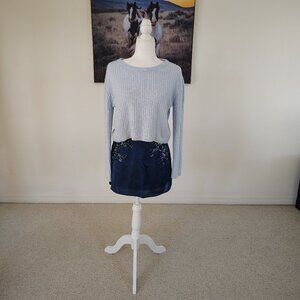 Baby blue sweater from Francesca's